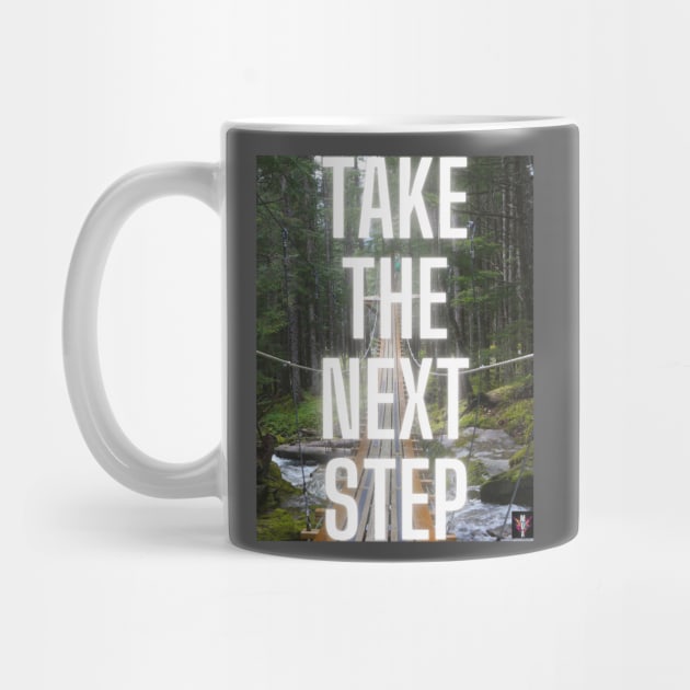 Take The Next Step Motivational Art Design by Modern Designs And Art